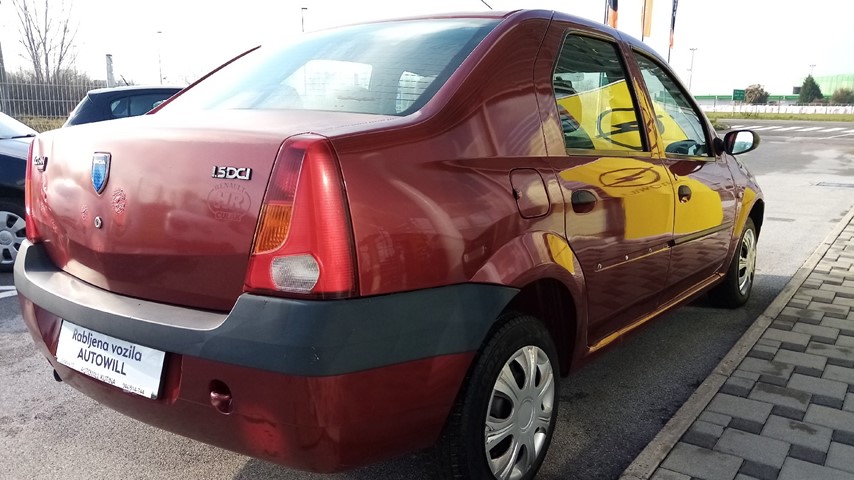 RABLJENO VOZILO DACIA LOGAN 1,5 DCI Mehanički mjenjač DIESEL 223727