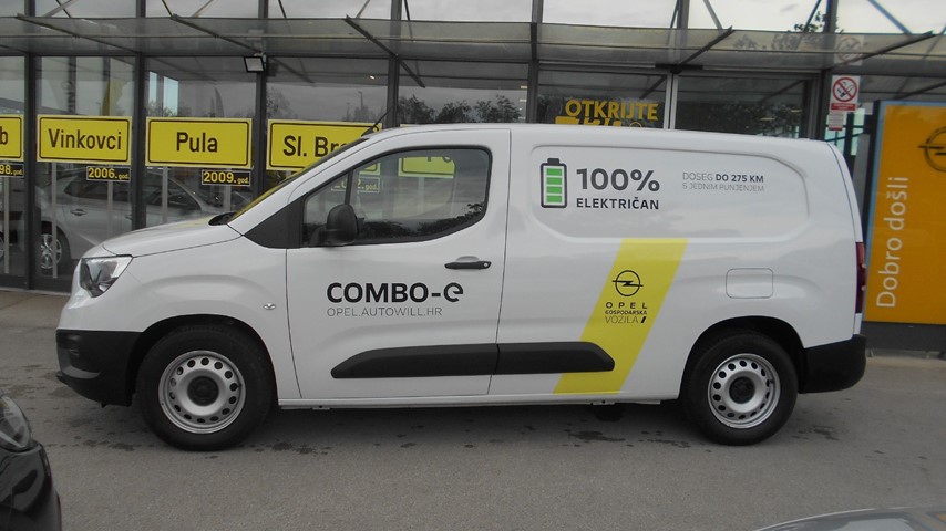 RABLJENO VOZILO OPEL COMBO-e XL CARGO ENJOY AT Mehanički mjenjač ELEKTRIČNI 67151