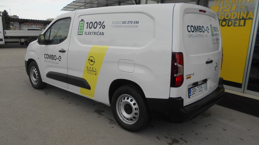 RABLJENO VOZILO OPEL COMBO-e XL CARGO ENJOY AT Mehanički mjenjač ELEKTRIČNI 67151