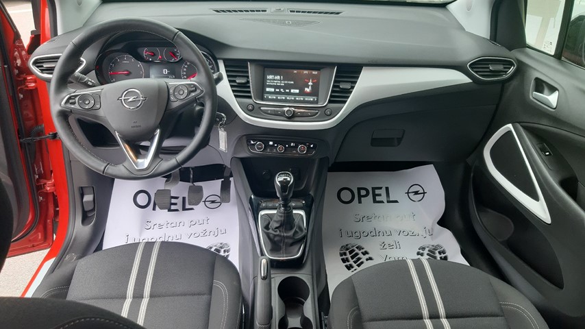 RABLJENO VOZILO OPEL CROSSLAND X Elegance Design&Tech 1,2 MT6 Mehanički mjenjač BENZIN 67131