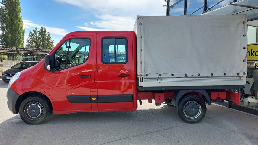 RABLJENO VOZILO OPEL MOVANO CREW CAB L2H1 DROPSIDE 2.3 DT Mehanički mjenjač DIESEL 223932