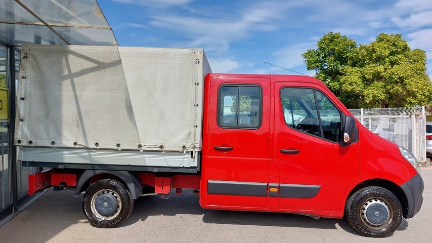 RABLJENO VOZILO OPEL MOVANO CREW CAB L2H1 DROPSIDE 2.3 DT Mehanički mjenjač DIESEL 223932