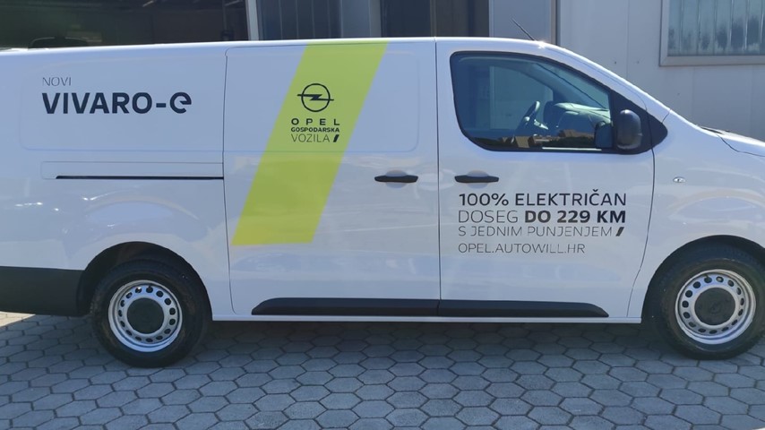 RABLJENO VOZILO OPEL VIVARO-e CARGO BPS Automatski mjenjač ELEKTRIČNI 90257