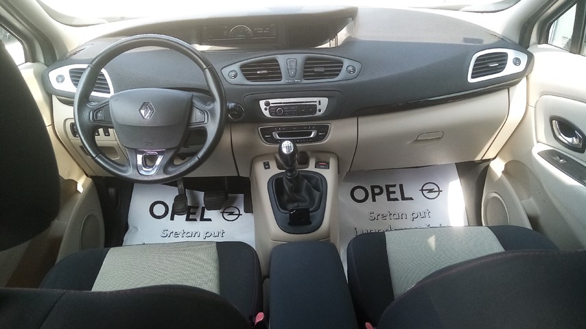 RABLJENO VOZILO RENAULT SCENIC 1,2 TCE Mehanički mjenjač BENZIN 223281